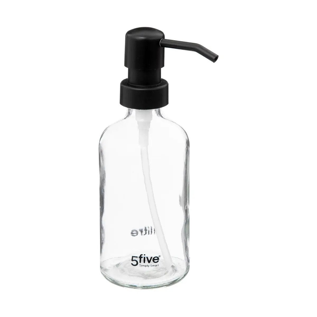 Dispencer Θήκη Για Κρεμοσάπουνο Γυάλινο 250ml 5five