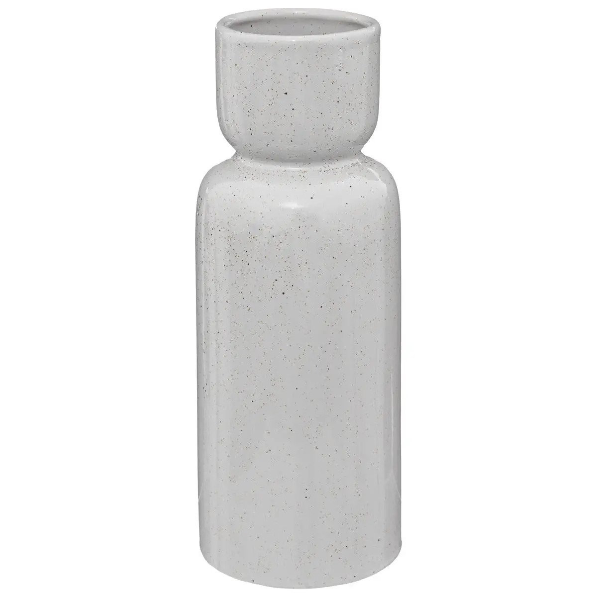 Διακοσμητικό Βάζο Κεραμικό Reactive 30cm Grey Atmosphera