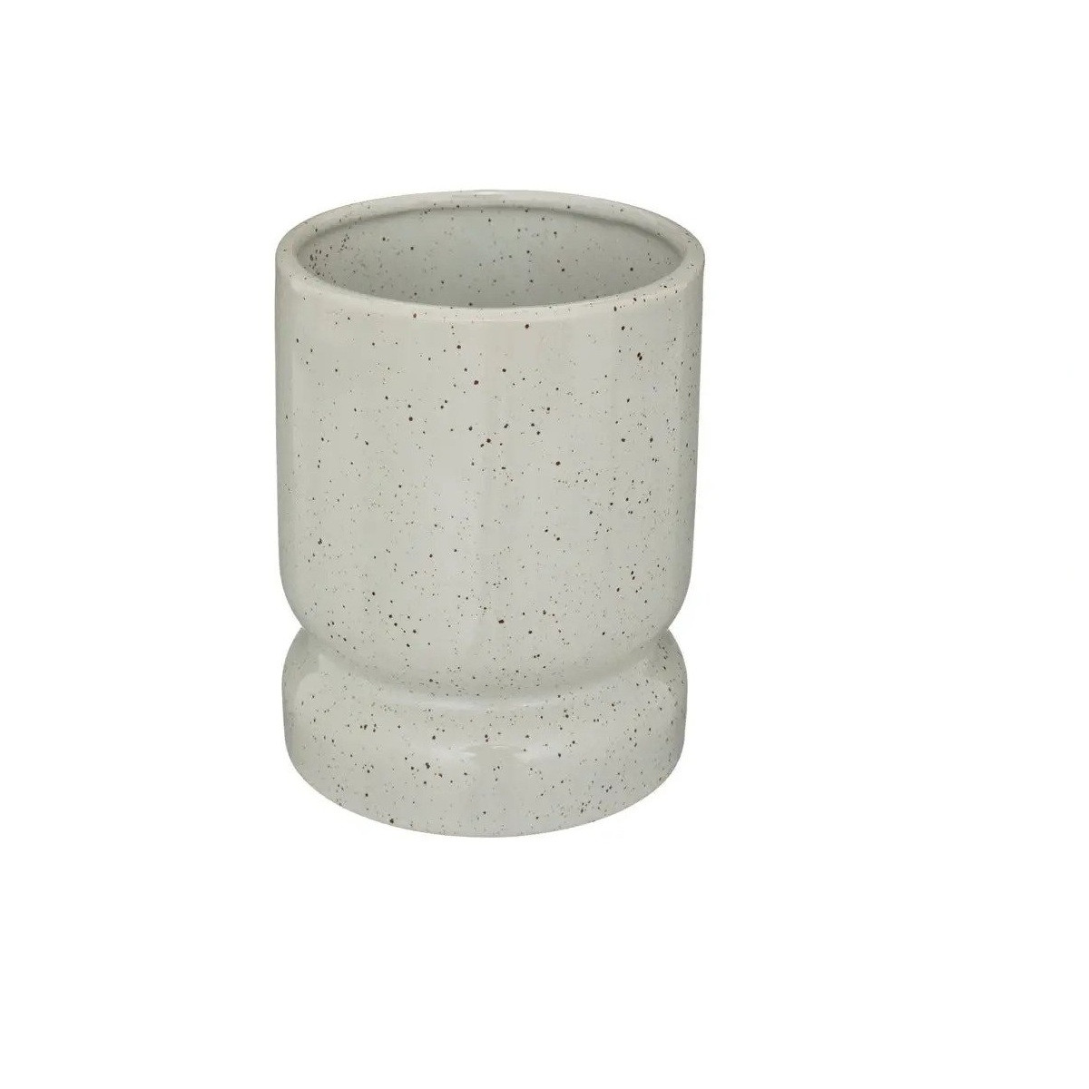 Διακοσμητικό Βάζο Κεραμικό Reactive 14cm Grey Atmosphera