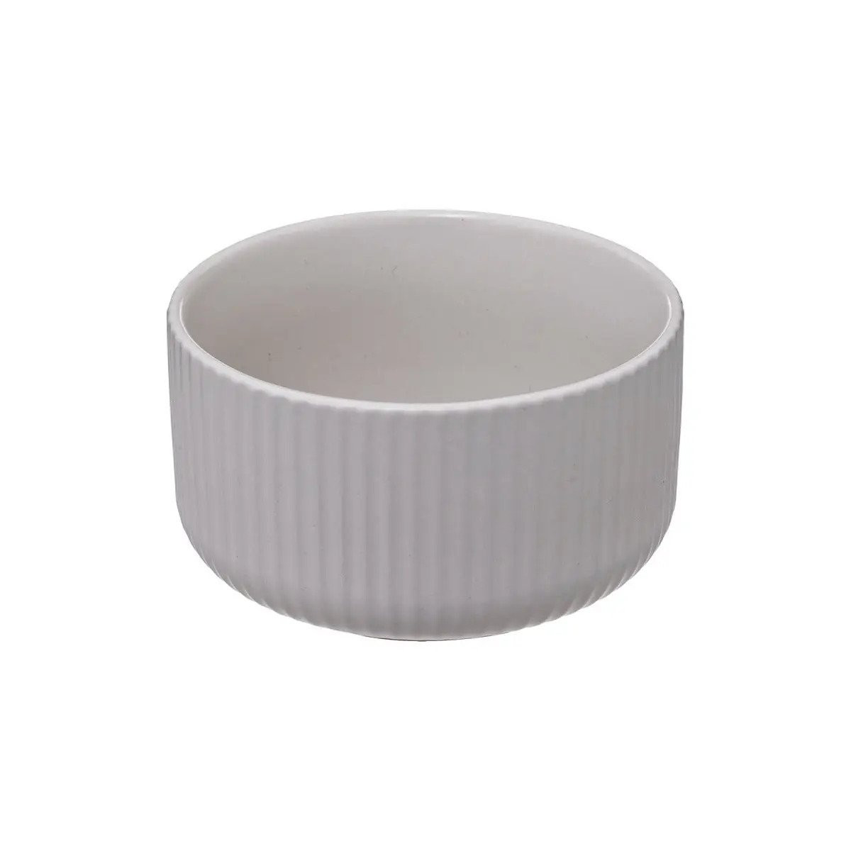 Μπολ Πορσελάνης Ribbed White 11cm Secret de Gourmet