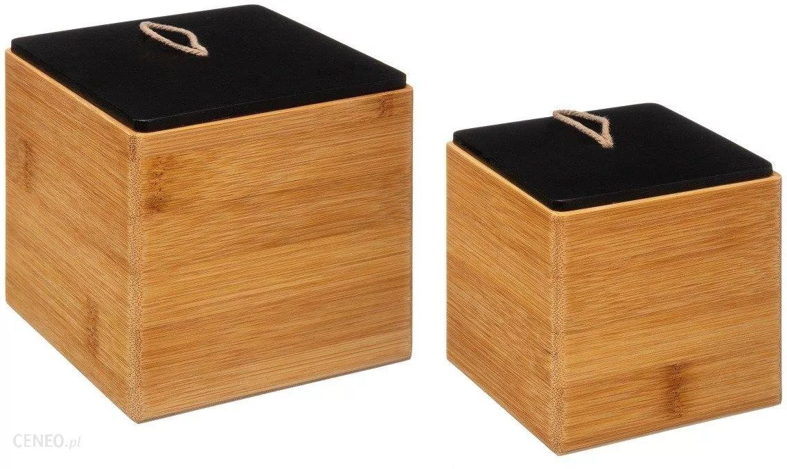 Κουτί Αποθήκευσης Σετ 2τμχ Terre Bamboo 5five