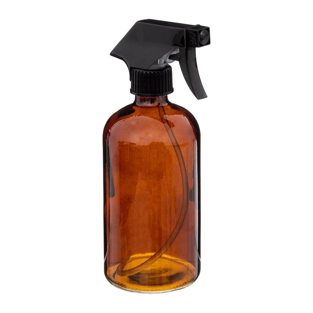 Γυάλινο Μπουκάλι Με Σπρέι Καφέ 450ml 5five
