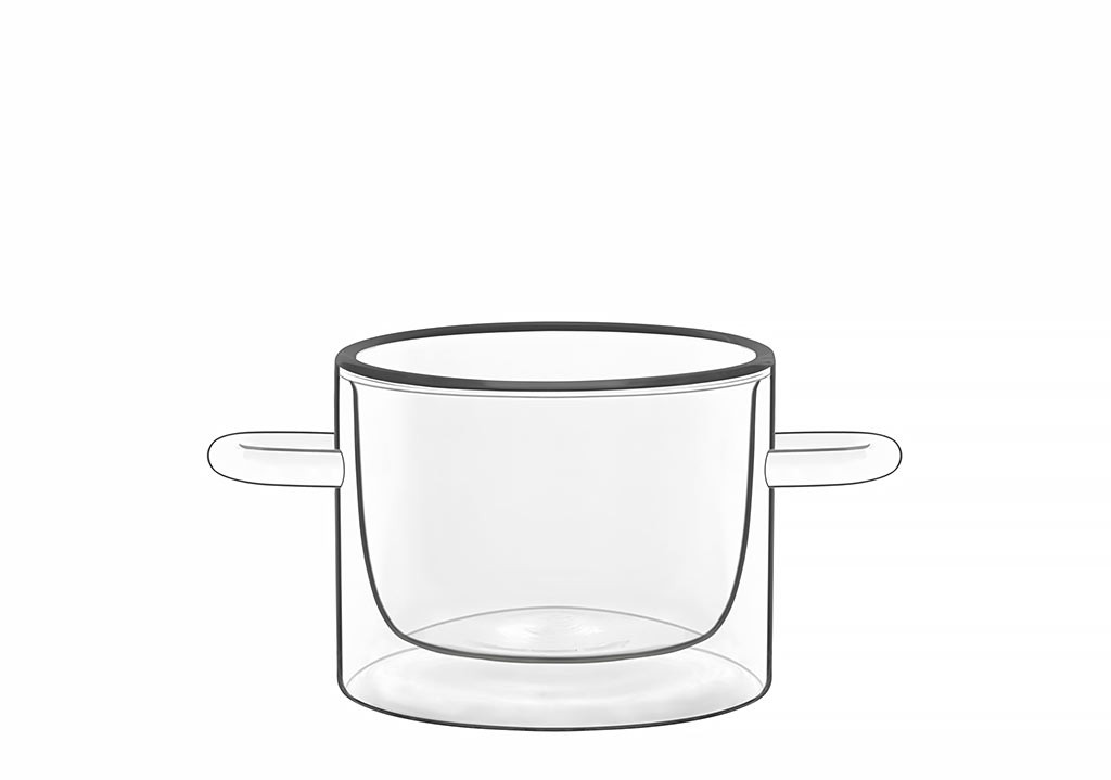 Μπολ Σερβιρίσματος Mini thermic Glass 120ml Luigi Bormioli