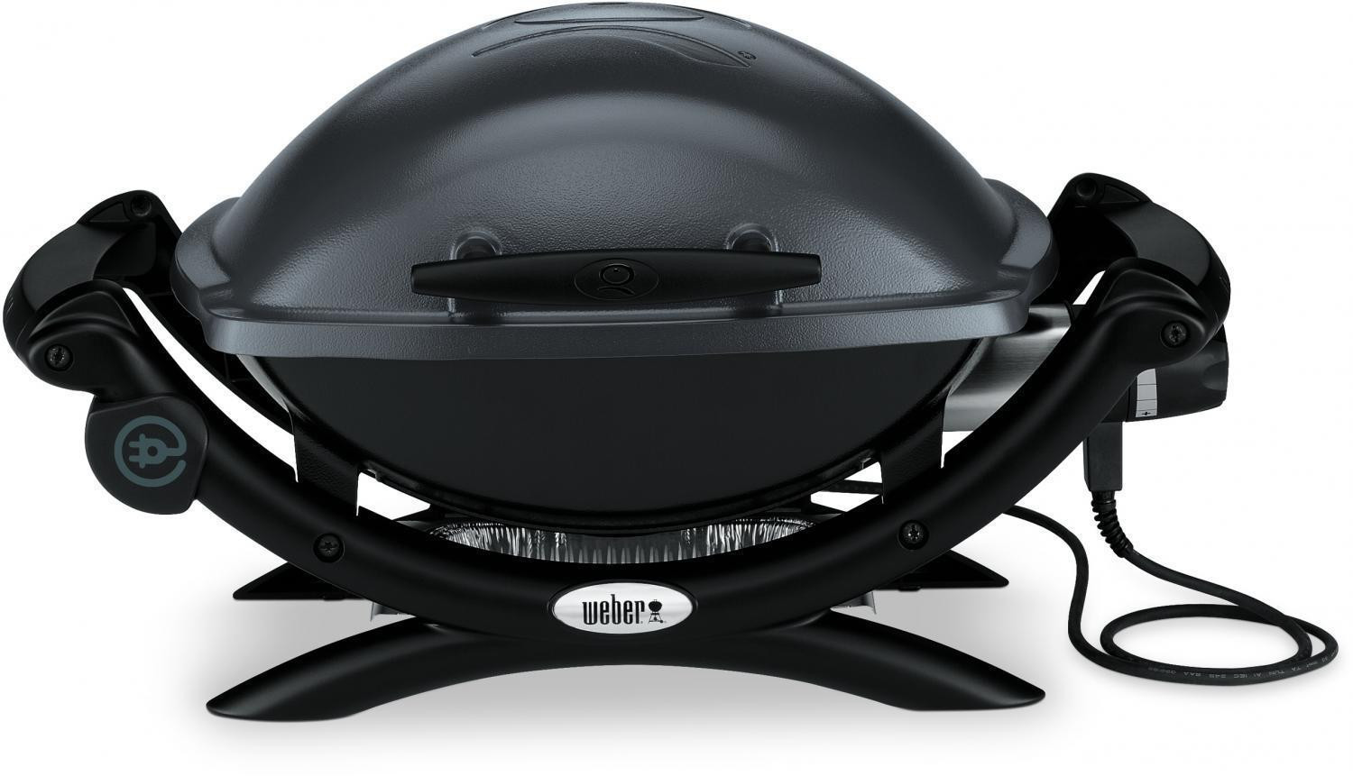 WEBER Weber Ψησταριά Ηλεκτρική Q1400 Dark Grey 2200W 43x32cm