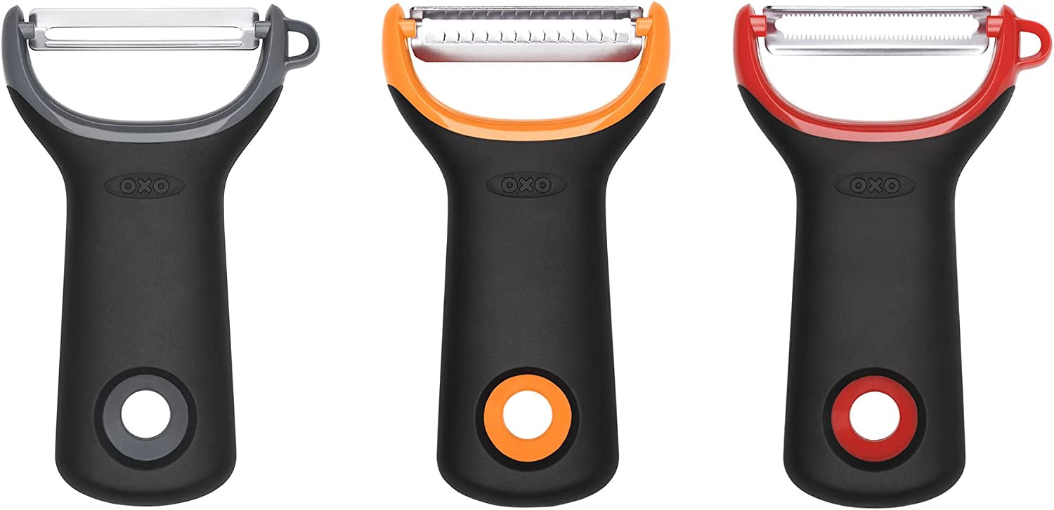 Oxo Αποφλοιωτής – Peeler Σετ 3Τμχ. Με Διαφορετικές Λεπίδες