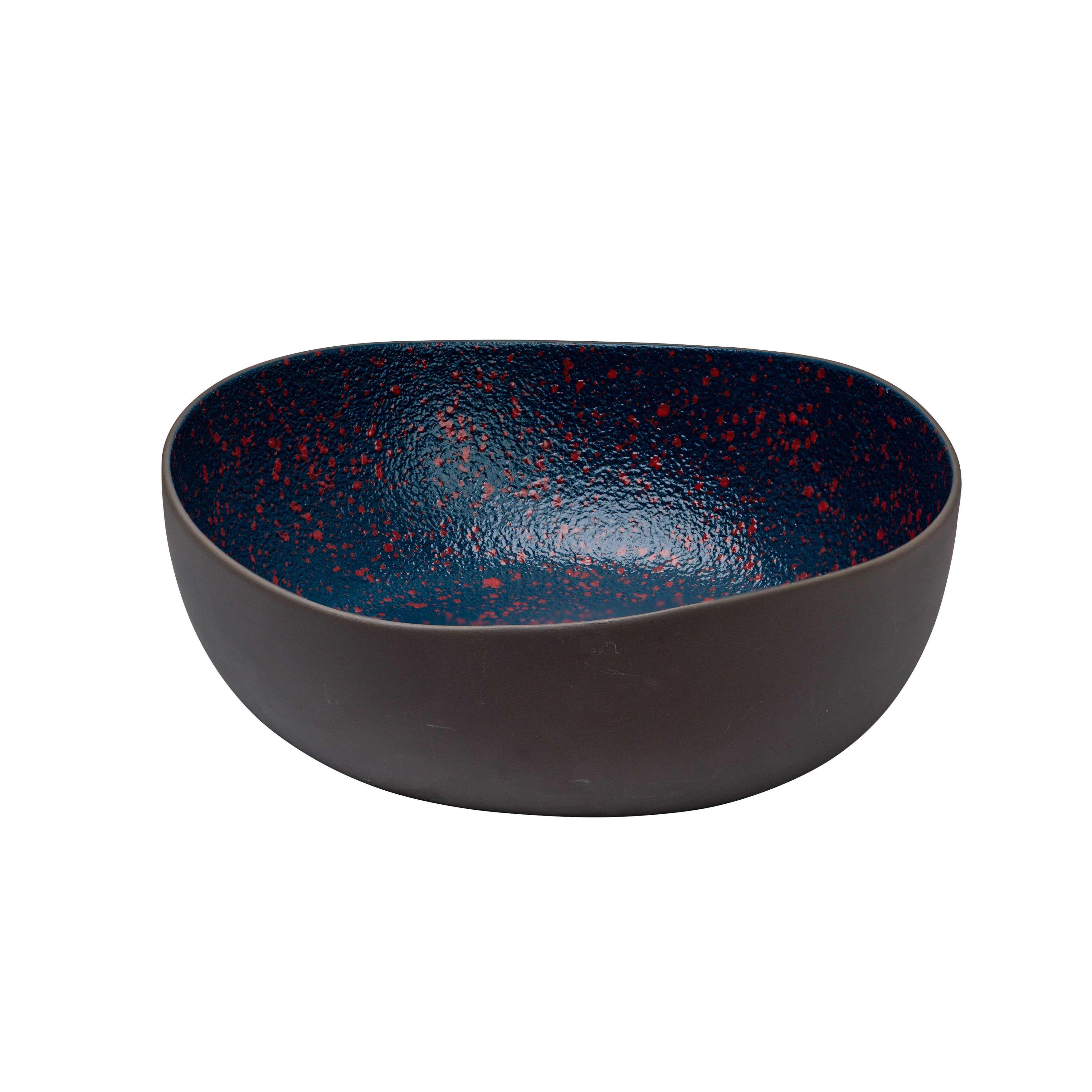 Μπολ Πορσελάνης Σαλάτας 24cm Iron Granite Lava HFA