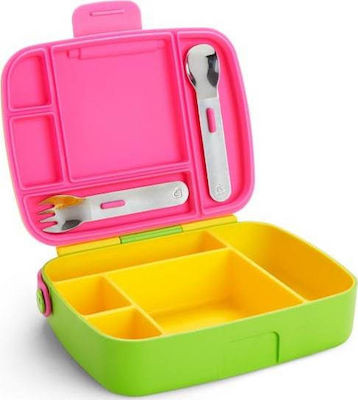 MUNCHKIN Munchkin Φαγητοδοχείο - Lunch Box Bento Yellow Pink