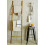 Κρεμάστρα Σκάλα Bamboo Για Πετσέτες Μπάνιου 5 Θέσεων Καφέ 46x170cm