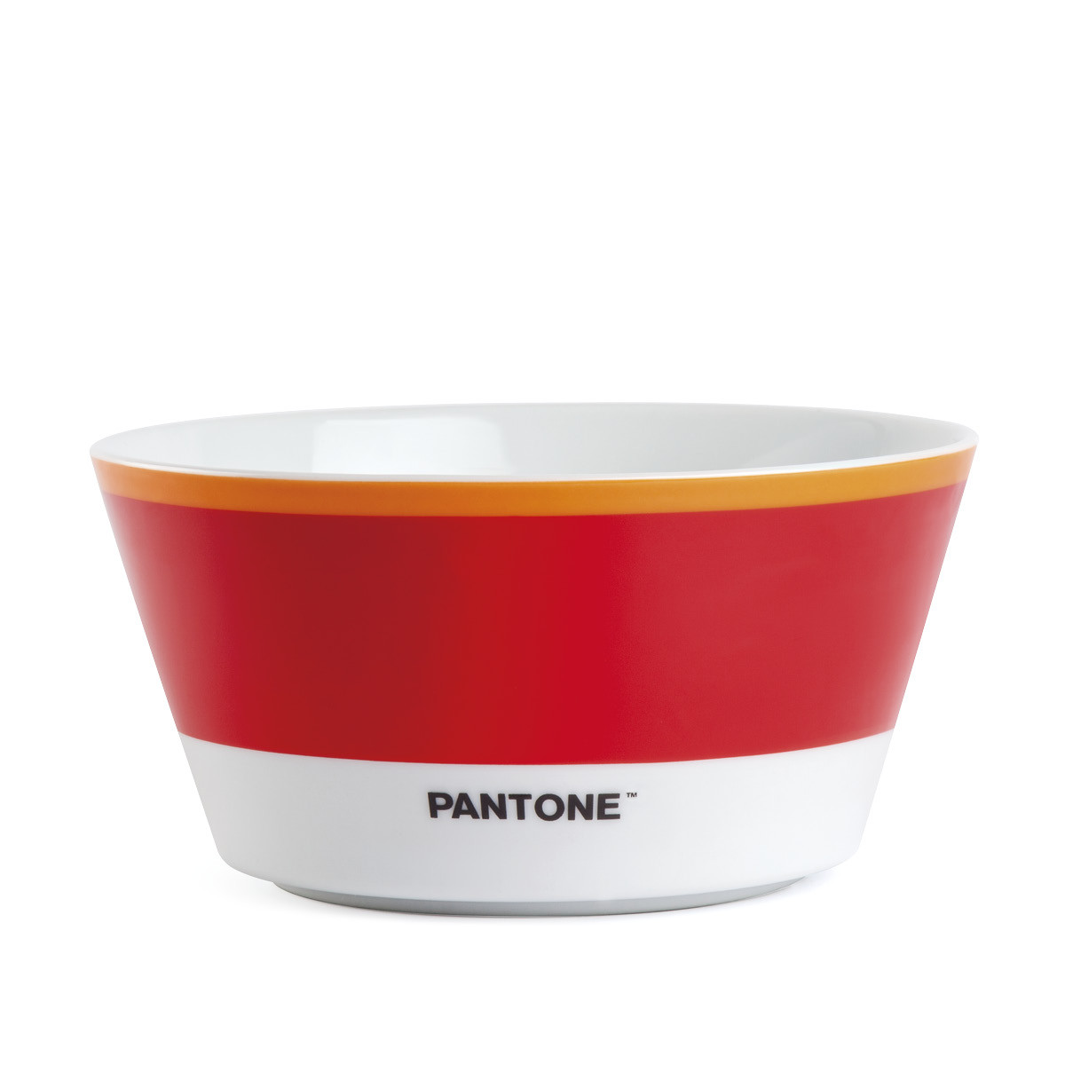 Pantone Μπολ Πορσελάνης Solid 480ml Red