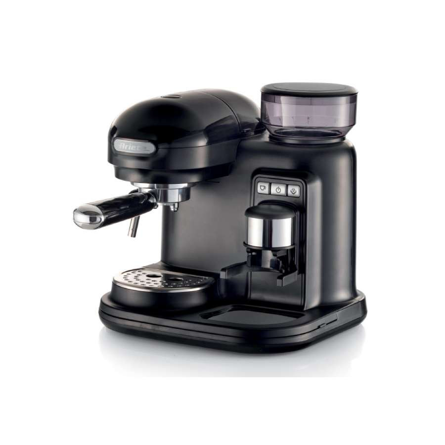 ARIETE Ariete Μηχανή Espresso Moderna Black Με Μύλο Άλεσης