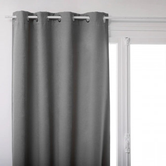 Κουρτίνα Blackout Viki Grey 135X260cm Atmosphera