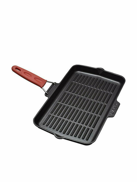 Lava Γκριλιέρα Από Μαντέμι “Cast Iron” 36cm
