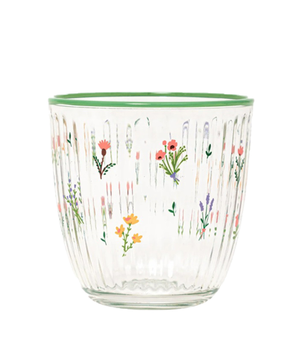 MARVA HOME Ποτήρι Νερού Botanical Green 290ml Σετ 6τμχ.