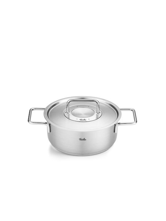 Fissler Κατσαρόλα Ανοξείδωτη Ρηχή Pure 20cm