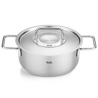 Fissler Κατσαρόλα Ανοξείδωτη Ρηχή Pure 20cm