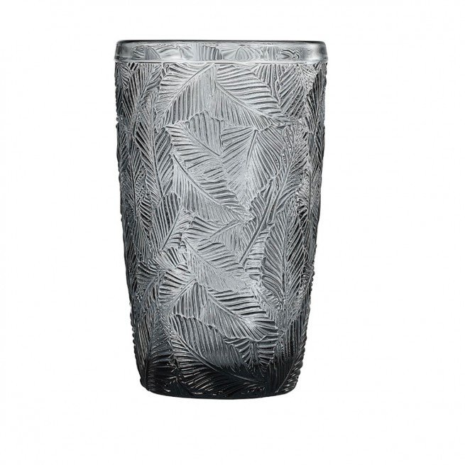 Ποτήρι Νερού – Αναψυκτικού Σετ 6τμχ. leaf Grey 380ml
