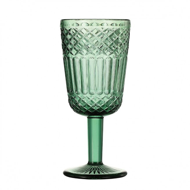 Ποτήρι Κρασιού Σετ 6τμχ. Barocco Green 260ml