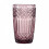 Ποτήρι νερού - Αναψυκτικού Σετ 6τμχ. Barocco Purple 380ml