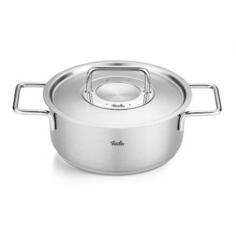 Fissler Κατσαρόλα Ανοξείδωτη Ρηχή Pure 24cm