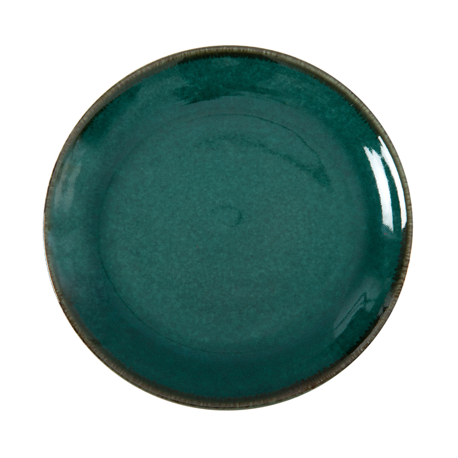 Porline Πιάτο Ρηχό Πορσελάνης Tivoli Green 27cm
