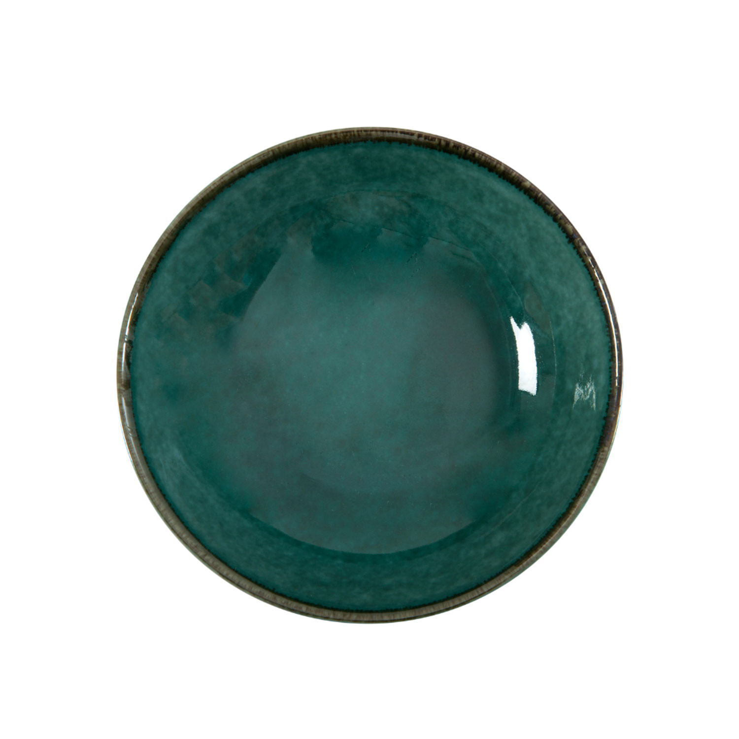 Porline Πιάτο Βαθύ Πορσελάνης Tivoli Green 21cm