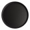 Δίσκος Σερβιρίσματος Αντιολισθητικός Στρογγυλός Μαύρος 28cm