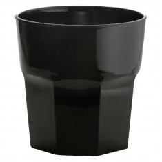 Ποτήρι Ουίσκι Polypropylene Black 240ml