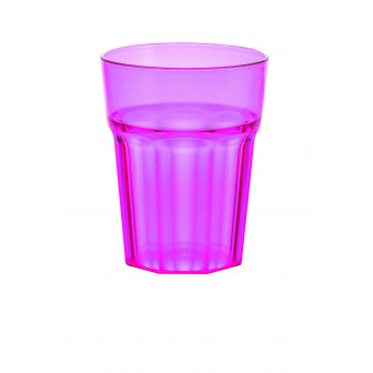 Ποτήρι Πλαστικό Νερού - Αναψυκτικού Polystyrene Λιλά 320ml