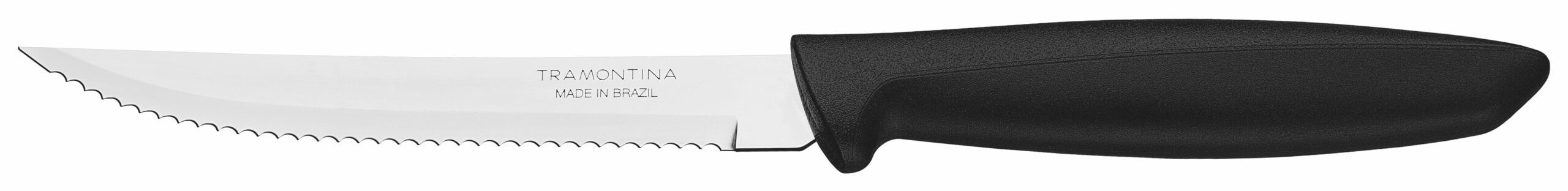 TRAMONTINA Tramontina Μαχαίρι Οδοντωτό Plenus Black 11cm 23410