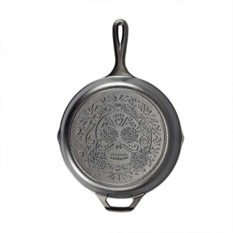 Lodge Τηγάνι Μαντεμένιο Sugar Skull Skillet 26cm