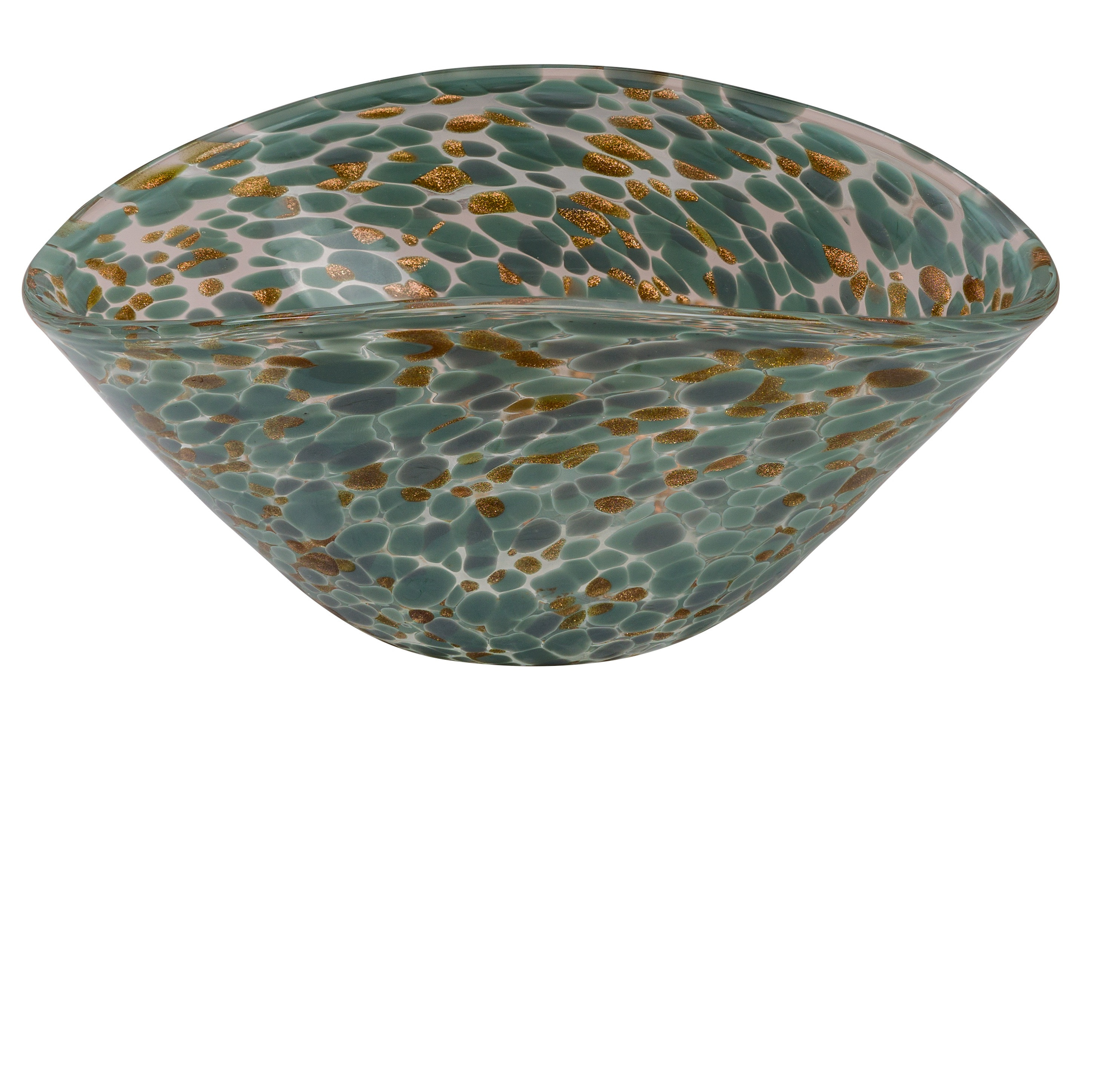 HOME FASHION ACCESSORIES Διακοσμητικό Κουπ Φυσητό Γυαλί Jasper HFA