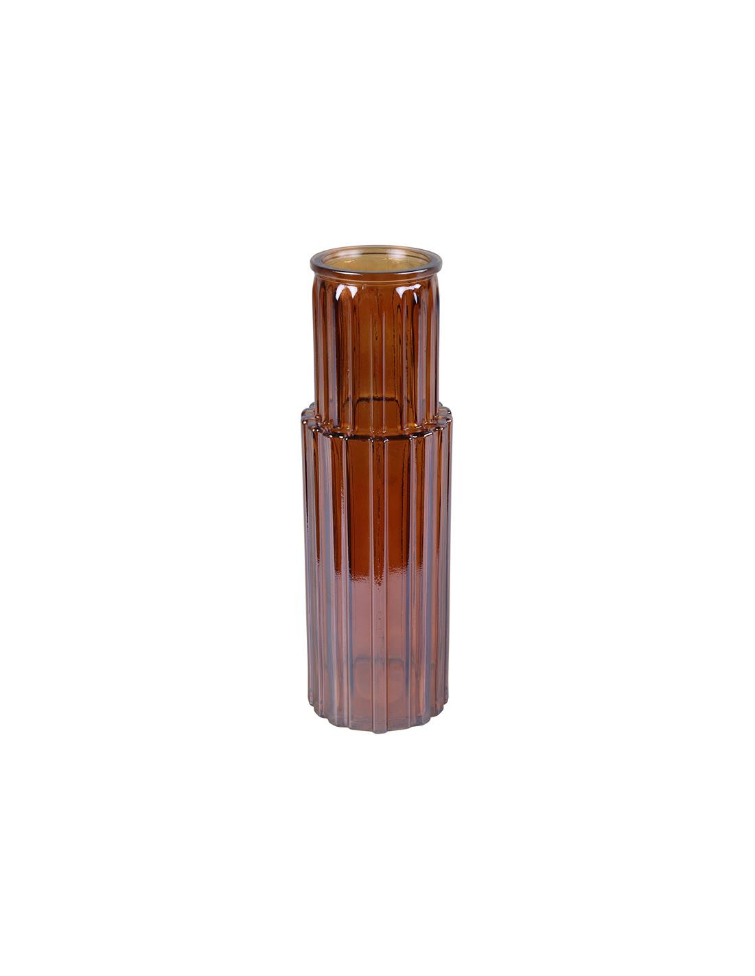 Διακοσμητικό Γυάλινο Brown 24cm Atmosphera