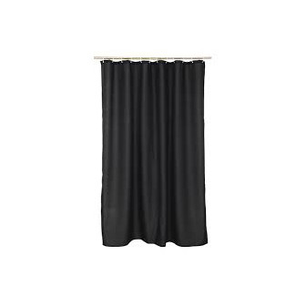 Κουρτίνα Μπάνιου Polyester Black 180x200cm 5FIVE