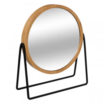 Επιτραπέζιος Καθρέπτης Μακιγιάζ Ξύλινος Bamboo 5five