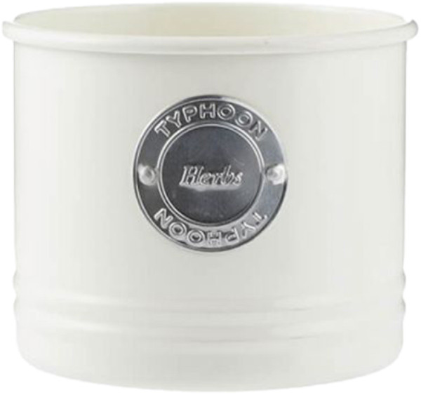 Δοχείο Μεταλλικό Για Βότανα Living Cream Typhoon