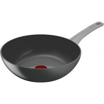 Tefal Τηγάνι Wok Κεραμικό Αντικολλητικό Renewal 28cm