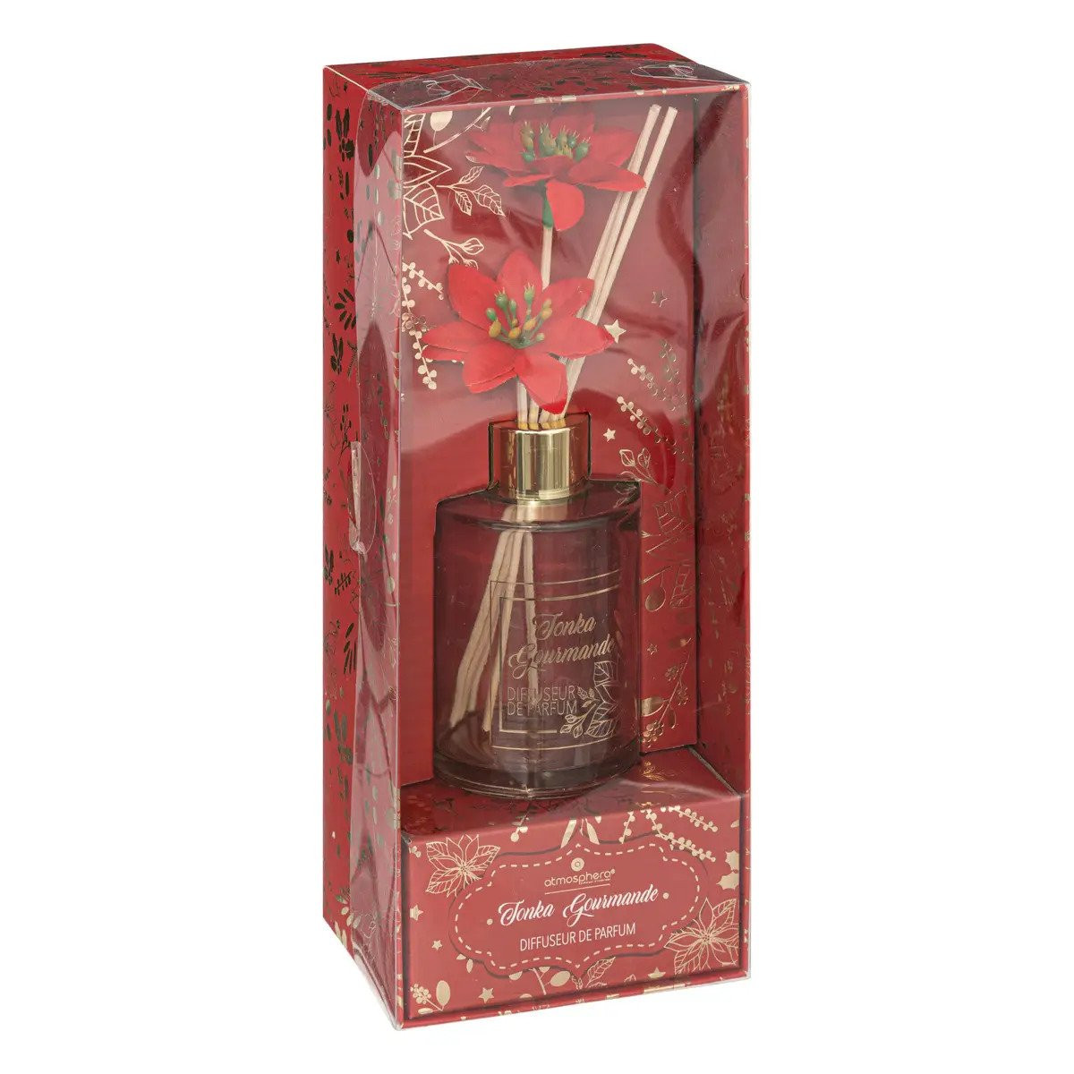 Atmosphera Diffuser Με Sticks Red Poinsettia 100ml φωτογραφία