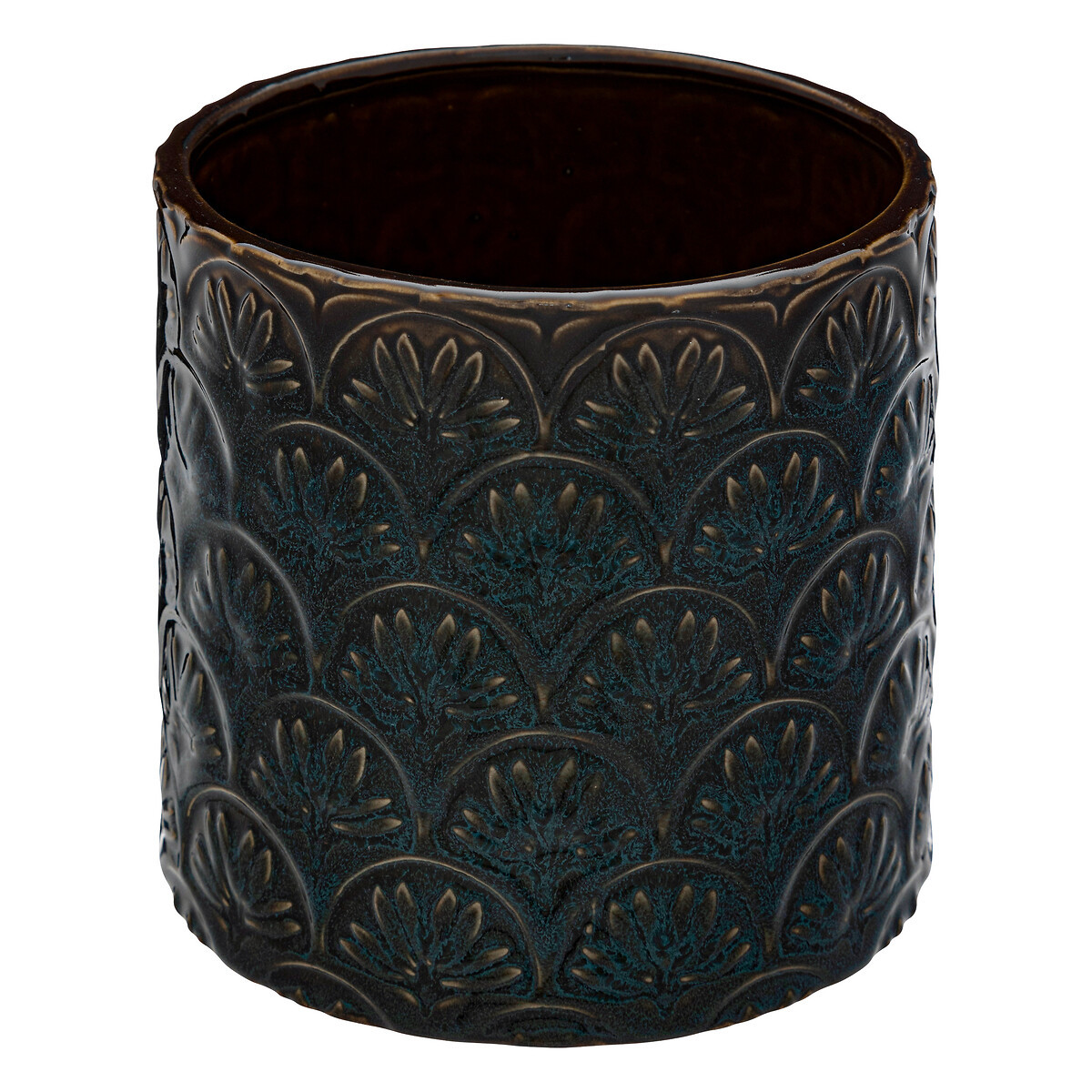 Atmosphera Διακοσμητικό Βάζο Κασπώ Κεραμικό Jiling Blue 13cm