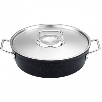 Fissler Κατσαρόλα Adamant Ρηχή Με Μεταλλικό Καπάκι 24cm