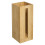 Ξύλινη Θήκη Bamboo Για Χαρτί Υγείας Χωρητικότητας 3 ρολών Χαρτιού 14,5x14,5x36cm