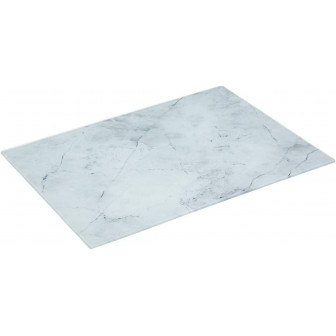 5Five Επιφάνεια Κοπής Γυάλινη Marble White 30x40cm