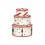 Χριστουγεννιάτικο Μεταλλικό Κουτί Nutcracker Twist 16cm