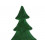 Χριστουγεννιάτικο Δέντρο Βελούδινο 28,5cm