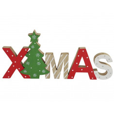 Χριστουγεννιάτικο Ξύλινο Διακοσμητικό XMAS 30cm
