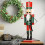 Διακοσμητικός Χριστουγεννιάτικος Ξύλινος Καρυοθραύστης Πράσινος 38cm