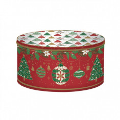 R2S Χριστουγεννιάτικο Μεταλλικό Κουτί Jingle Bells 16cm