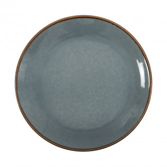 Porline Πιάτο Ρηχό Πορσελάνης Tivoli Grey 27cm
