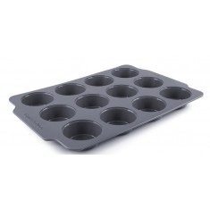 φόρμα greenpan για muffin boston αντικολλητική 12θέσεων