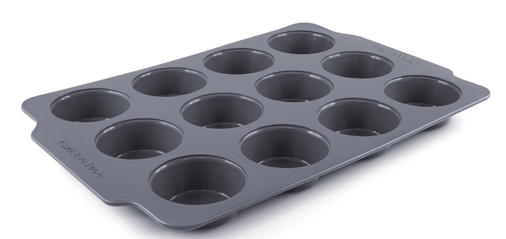Φόρμα Green Pan Για Muffin Boston Αντικολλητική 12θέσεων