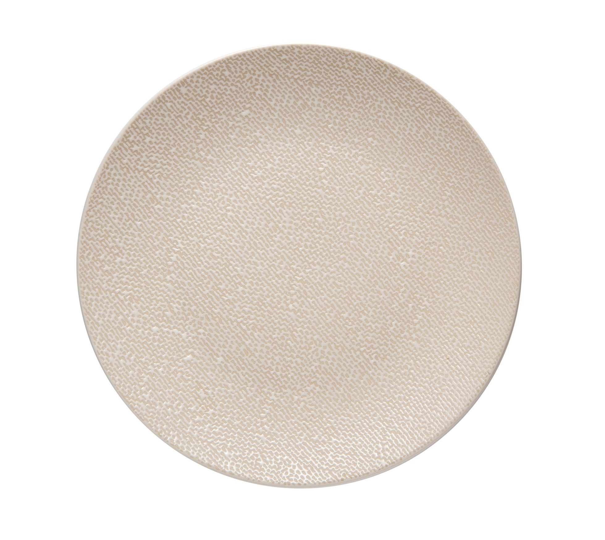 Πιάτο κεραμικό Φρούτου Gaufre Off White 20cm